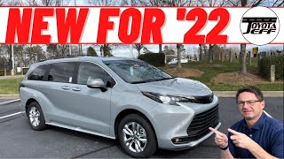 MADE FOR OUTDOORS 2022 Toyota Sienna Woodland Edition Review [upl. by Caldeira]