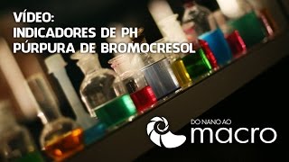 Indicador de pH  púrpura de bromocresol pH indicator  bromocresol purple [upl. by Gerrard819]