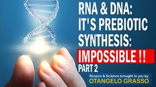 RNA amp DNA Its prebiotic synthesis Impossible  Part 2 [upl. by Buzz760]