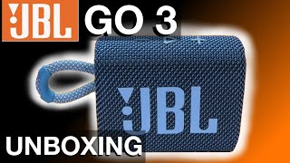 NEW JBL GO 3  UNBOXING [upl. by Turrell]