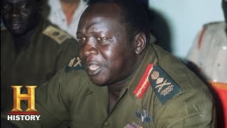 Idi Amin Violent Ugandan President  Fast Facts  History [upl. by Carpet234]