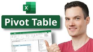 Pivot Table Excel  StepbyStep Tutorial [upl. by Noach]