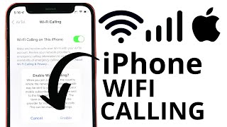 What is WiFi Calling and How to Use it in iPhone  iPhone WiFi Calling Explained [upl. by Icaj]