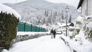 A Snowy Day Around Samoens Village [upl. by Seabrook]