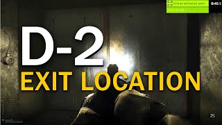 D2 Exit Location  Reserve With Map in Escape From Tarkov [upl. by Nylrats814]