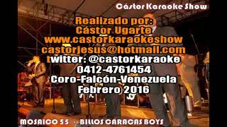 karaoke mosaico 55 billos nueva version billoscaracasboys bailables venezuela karaokeslatinos [upl. by Garett]