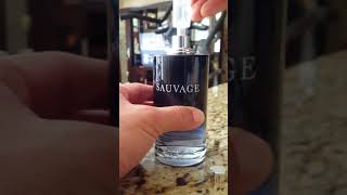 Refilling Sauvage travel perfume atomizer [upl. by Oly]