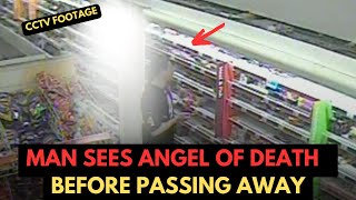 MAN SEES ANGEL OF DEATH RIGHT BEFORE PASSING AWAY  LIVE CCTV [upl. by Ethbin784]