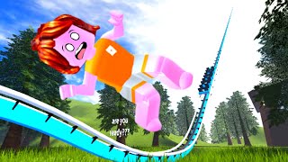 Roblox highest roller coaster on roblox… [upl. by Gannon858]