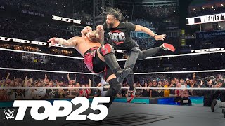 The Best WWE Moments of Aug 2024 WWE Top 25 [upl. by Leyes]