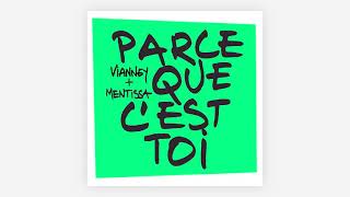 Vianney Mentissa  Parce que cest toi Audio Officiel [upl. by Alvira]