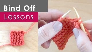 How to Bind Off Knitting for Beginners [upl. by Louella391]