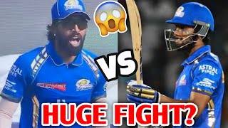 Hardik Pandya Vs Tilak Varma HUGE FIGHT 😳 Hardik Pandya Tilak Varma MI IPL 2024 Cricket News [upl. by Traweek]