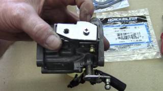 WME Carburetor Rebuild for MercuryMariner outboards [upl. by Ashly634]