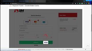 How To Use A Visa Card To Deposit Into XM BROKER [upl. by Blackman]