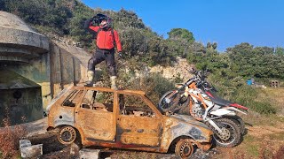 Endurofun with Montesa 4ride 260 and KTM Freeride 350 [upl. by Tebzil]