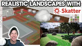 REALISTIC LANDSCAPES with Skatter and Enscape [upl. by Jarrid]