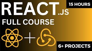 React JS Full Course 2024  6 Projects  15 Hours [upl. by Aillemac564]