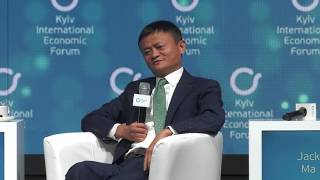 Dialog with Jack Ma Alibaba Group  KIEF 2019 [upl. by Hui78]