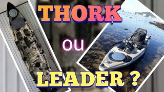 COMPARATIVO CAIAQUE THORK X LEADER [upl. by Thomasin]