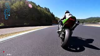 Sessions piste circuit dAlès 07 amp 08 août 2020 ZX6RR vs ZX10R [upl. by Zedekiah]