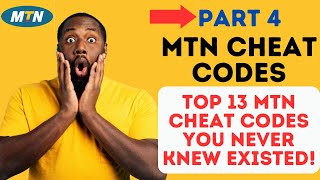 Top 13 NEW MTN SECRET CHEAT CODES You Need To Know PT4 mtn mtnghana freeinternet cheatcodes [upl. by Armstrong]