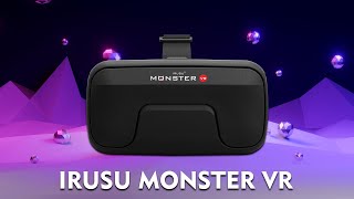 Irusu Monster VR Headset unboxing and complete review  How to use Irusu VR Headset [upl. by Krusche]