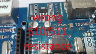 Arduino ethernet shield W5100 problem [upl. by Pompei]