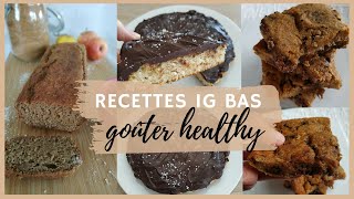 Goûter healthy  recettes faciles de collation saine pour rééquilibrage alimentaire et régime IG bas [upl. by Villiers]