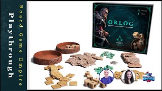 Orlog Assassins Creed Valhalla Dice Game How to Play Playthrough amp Review  Mandoo Games [upl. by Yknarf254]