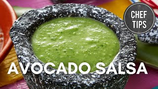 Creamy Avocado Salsa Thatll Blow Your Mind SO Easy  Chef Tips [upl. by Maier]