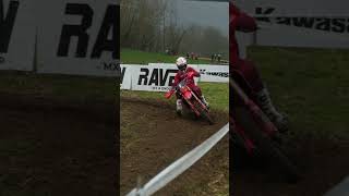 Steve Holcombe on his new CRF 250 RX 🔥 enduro 4strokes hondacrf [upl. by Arabel]