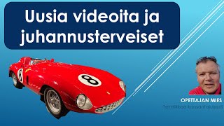 Tulevia videoita ja juhannusterveiset [upl. by Ardnoet]