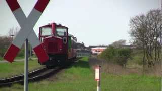 HDInselbahn Langeoog im AprilMai 2012 [upl. by Assylem]