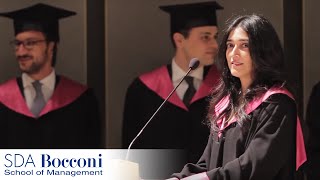 Commencement Speech 2012  FullTime MBA  SDA Bocconi [upl. by Holcman]