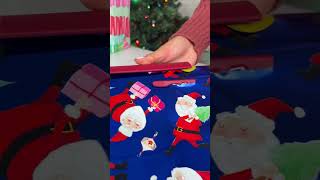 Deck the halls with Little ELF 🎄🎁 giftideas giftwrapping christmas diy papercraft wrapper [upl. by Imoyaba]