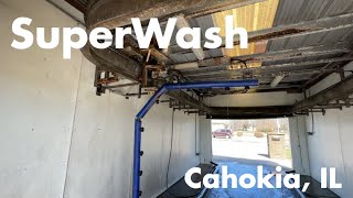 SuperWash Monorail Touch Free Automatic Car Wash  Cahokia IL [upl. by Acinok]