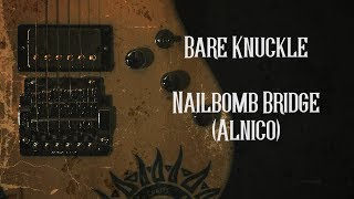 Bare Knuckle Nailbomb bridge humbucker Alnico V  GampL Superhawk  Axe FX II [upl. by Alleirbag413]