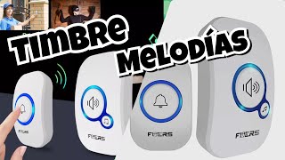 Timbre inalambrico FUERS  Como Funcióna   Smart Wireless DoorBell [upl. by Scot]