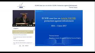 ECtHR Case Law on Article 3 ECHR Protection Against Refoulement [upl. by Damien]