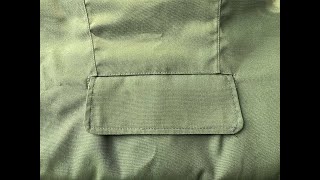 How to Sew Welting Pockets with flap [upl. by Viole]