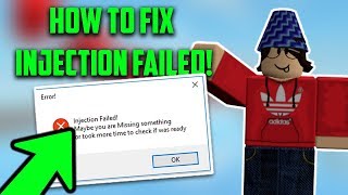 WORKS HOW TO FIX INJECTION FAILED FOR EXPLOITS ERROR FIX  HOW TO FIX EXPLOIT NOT POPPING UP [upl. by Wandy334]