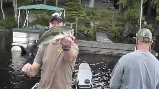 Raquette Lake New York Fishing Trip with Ricky Mills V8 [upl. by Llenrev]