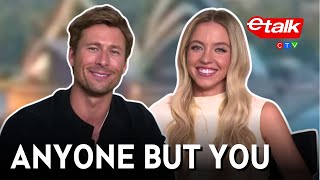 Anyone But You Interview Glen Powell Sydney Sweeney and Director Will Gluck [upl. by Lehcor275]