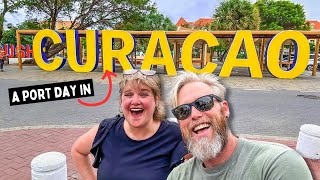 Exploring the BEAUTIFUL Port of Curacao ABC Islands Cruise [upl. by Shepp]