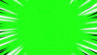 ANIME GREEN SCREEN SPEED LINES OVERLAY  4K 3840x2160  Soundslikedavid1gmailcom [upl. by Yla]