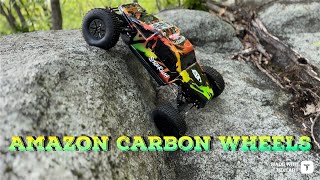 Amazon Carbon beadlocks  Narrow Capra Axle build on Injora Comp Pins [upl. by Evelina]