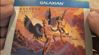 Classic Game Room  GALAXIAN for Atari 5200 review [upl. by Adnarim]