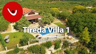 Tireda Villa 1 to Rent in Zakynthos Greece  Unique Villas  uniquevillasgr [upl. by Joice]