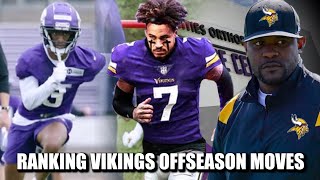 Ranking the Top10 Minnesota Vikings Offseason Acquisitions [upl. by Kenwrick386]